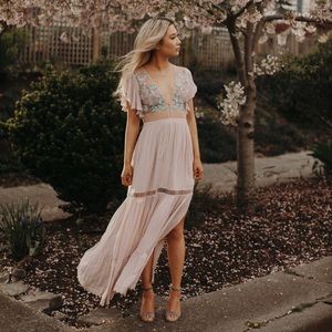 Lilac Amery Maxi Dress
